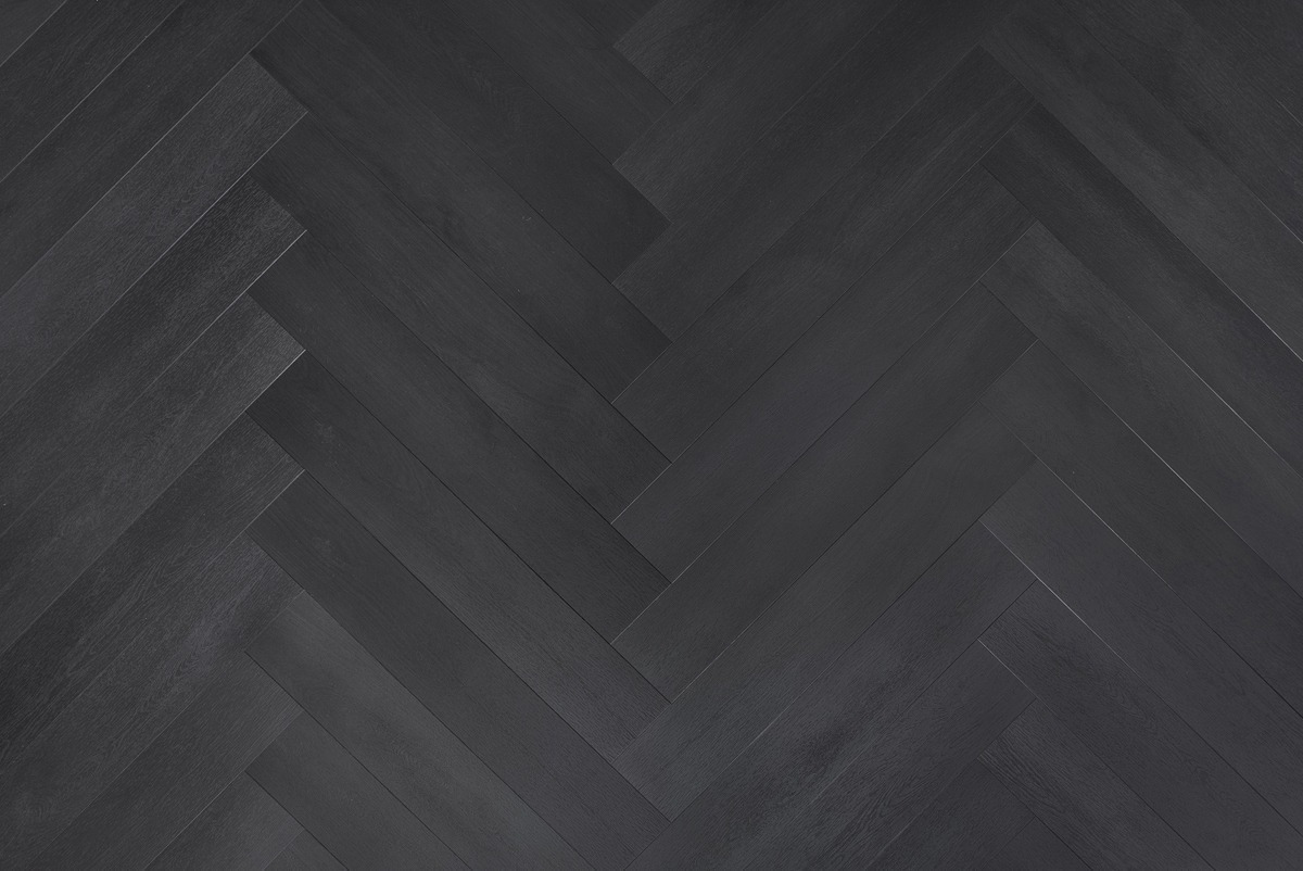 Floer Walvisgraat klik PVC – Zwaardvis Zwart