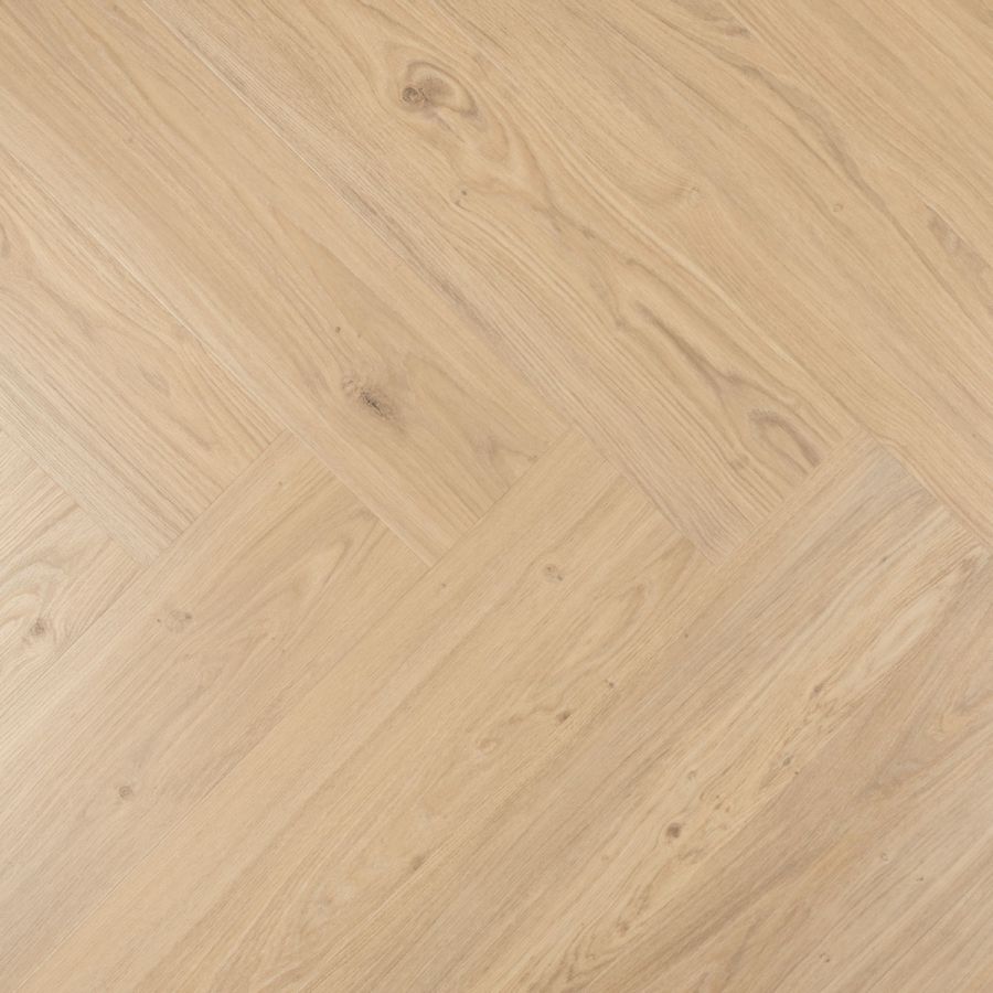 Visgraat crème brûlée PVC-plak